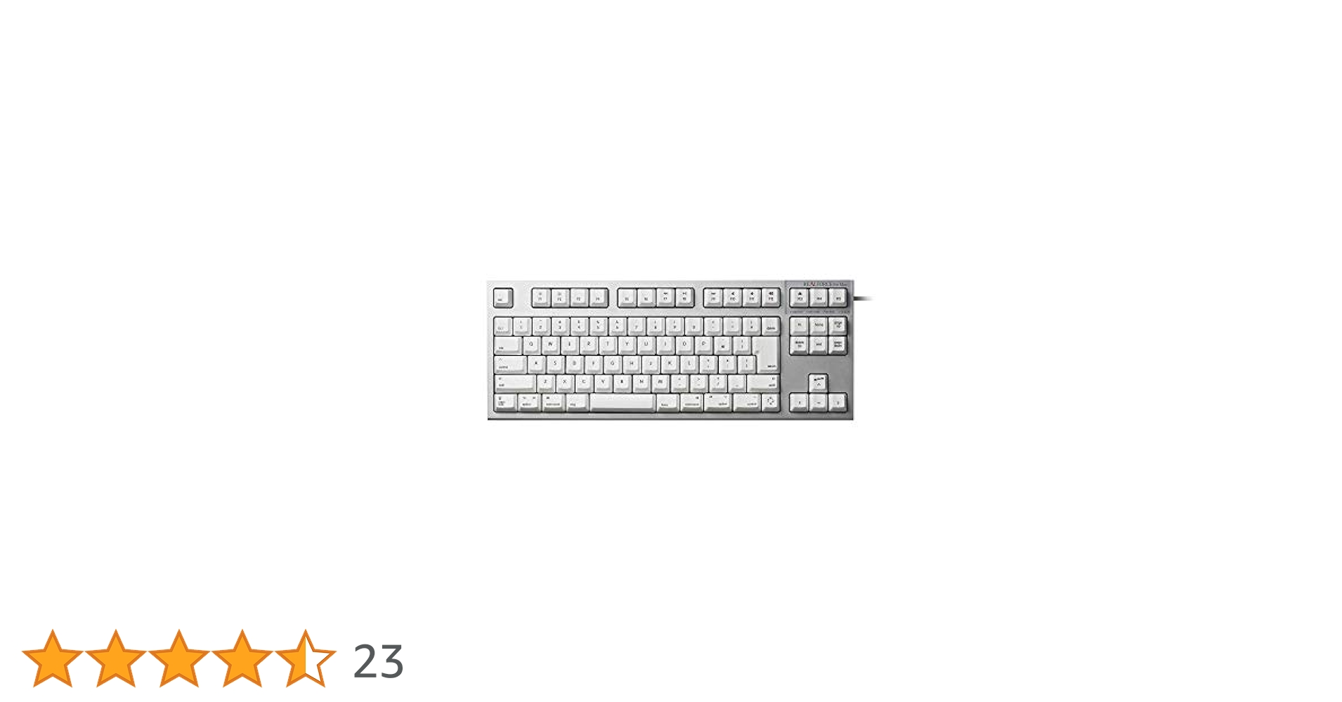 キーボード REALFORCE for Mac R2TLSA-US4M-WH Products - REALFORCE TKL SA for Mac / R2TLSA-US4M-WH